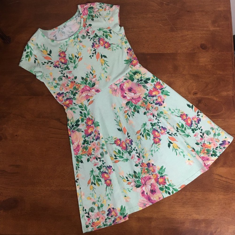 Girls Floral Dress